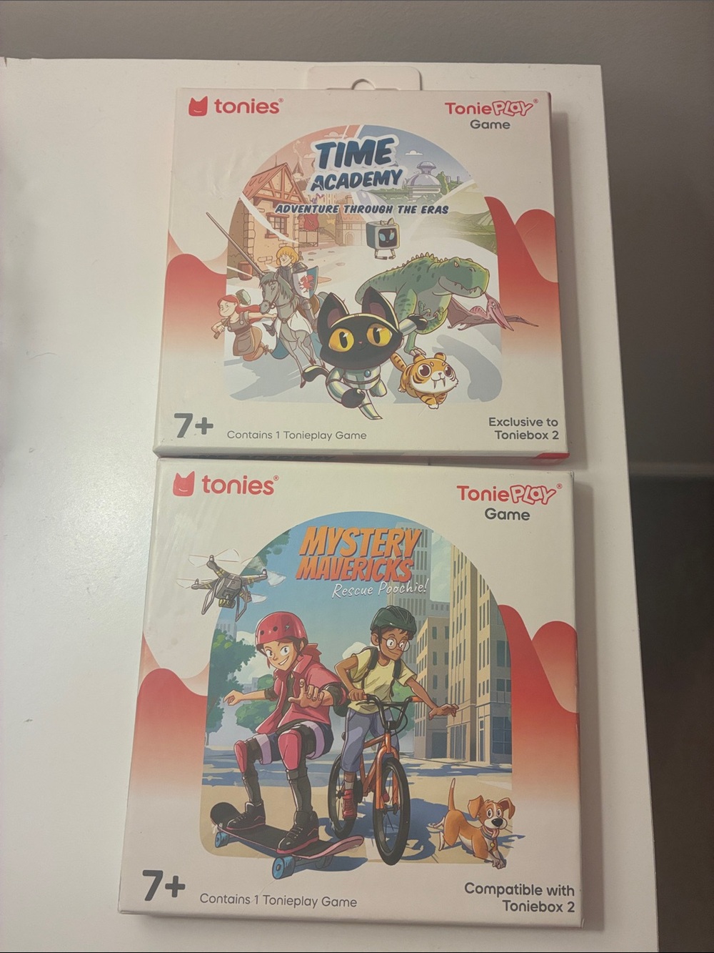 tonies Tonieplay: Mystery Mavericks Game & Time Academy Game